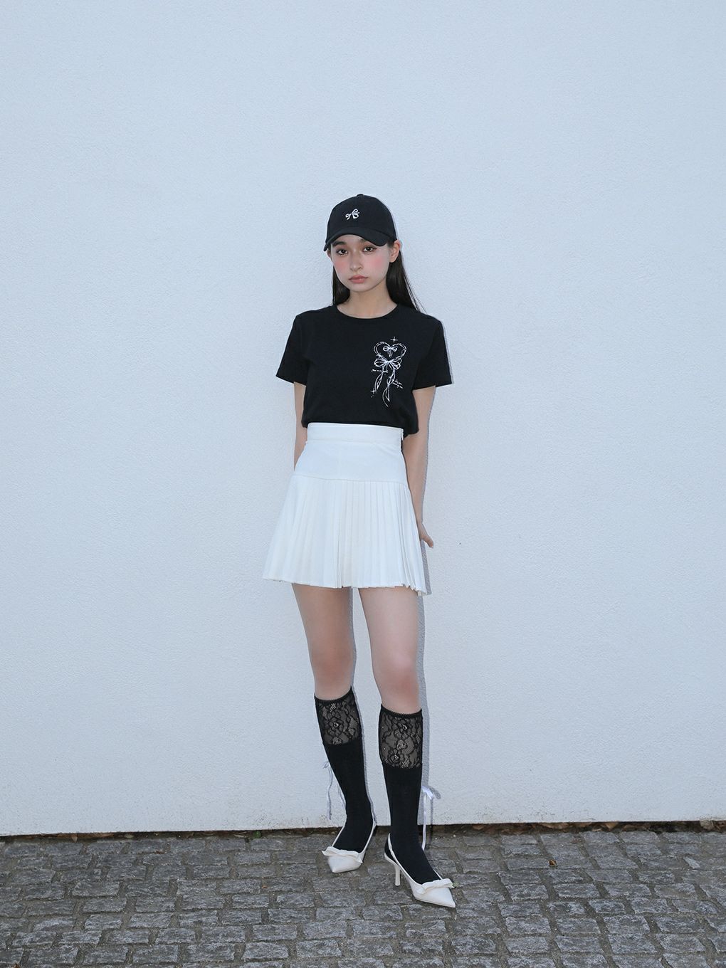 【BUBBLES】リボンミニTEE