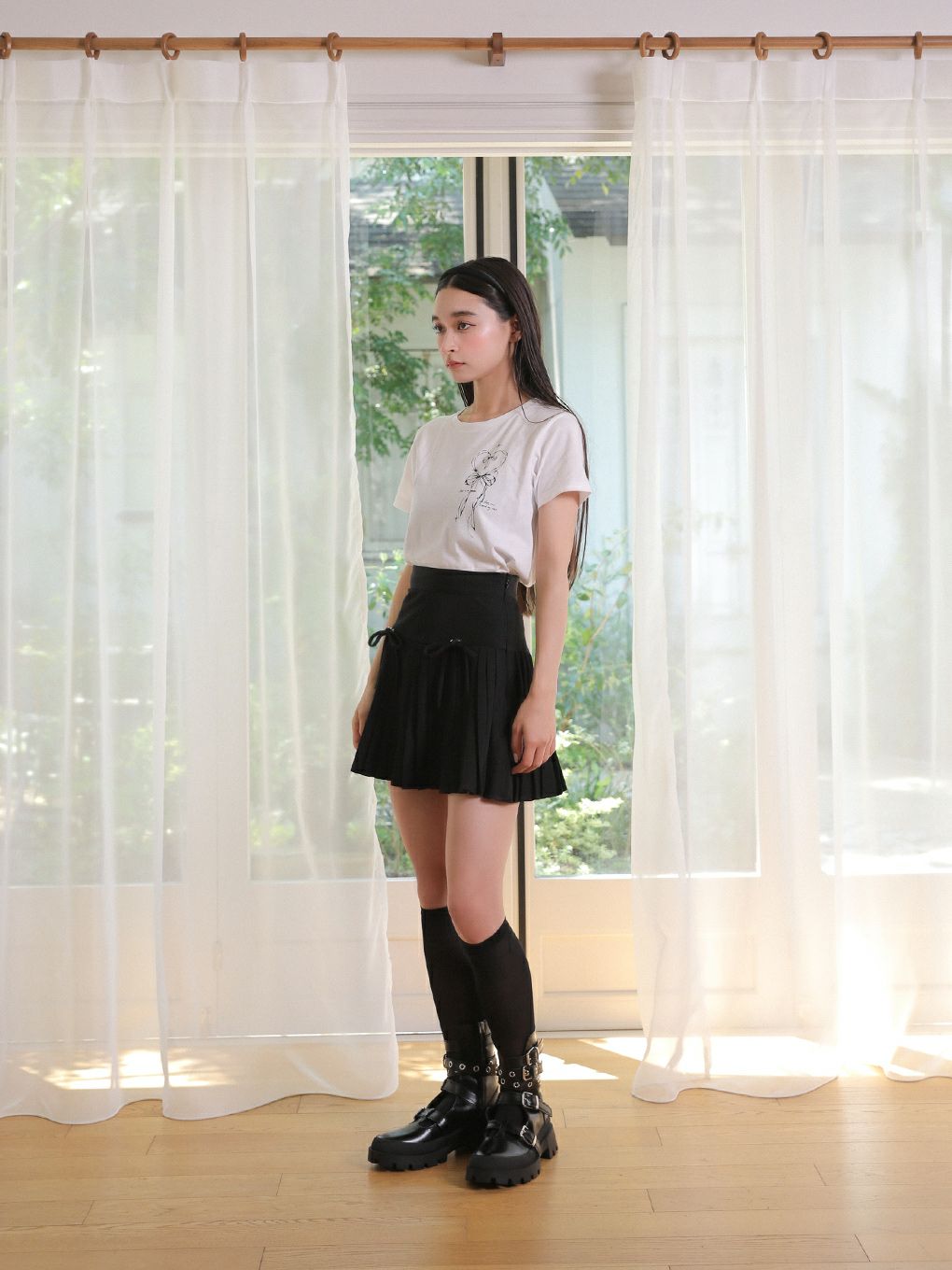 【BUBBLES】リボンミニTEE