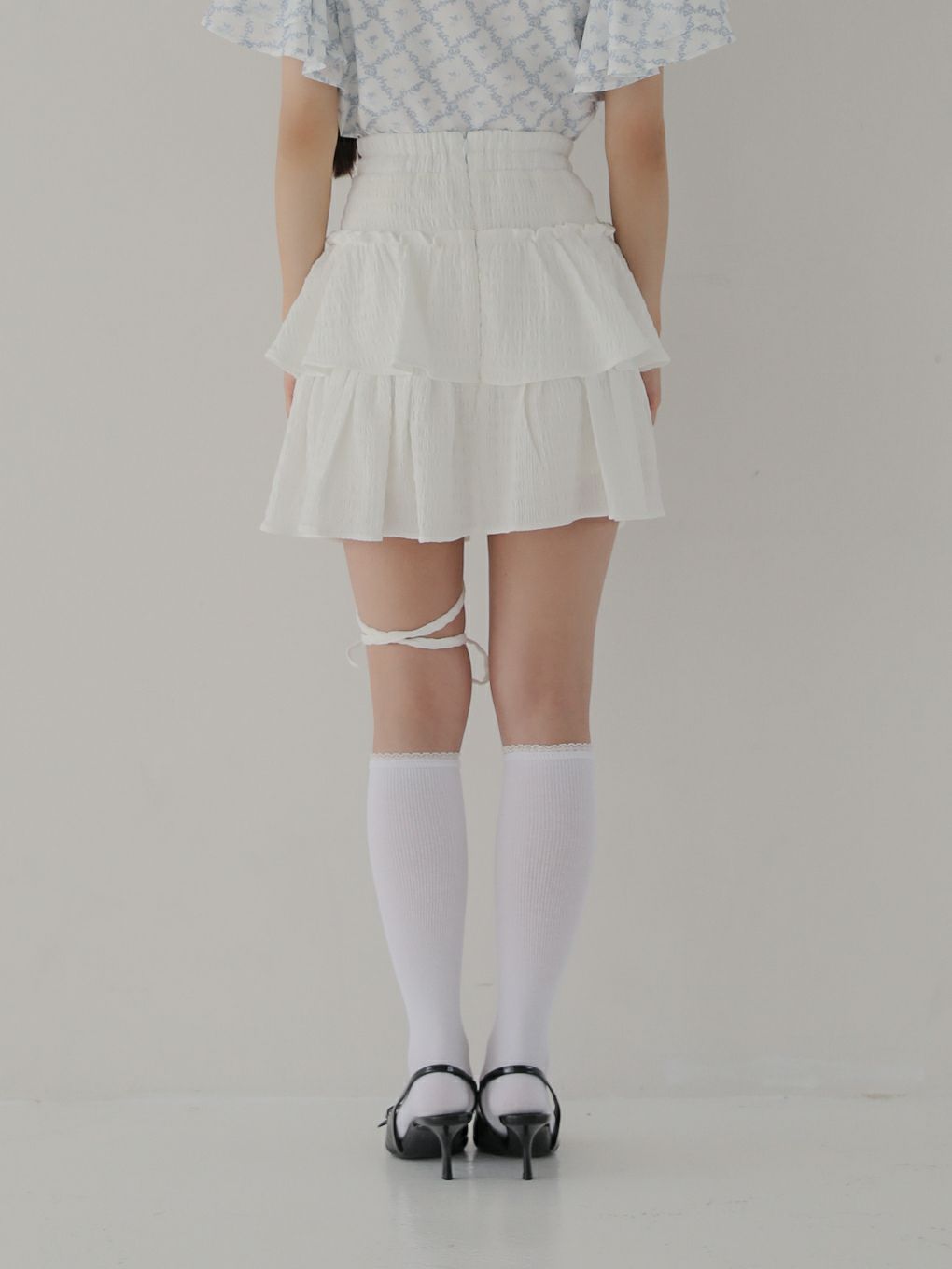 【BUBBLES】エアリーティアードスカパン