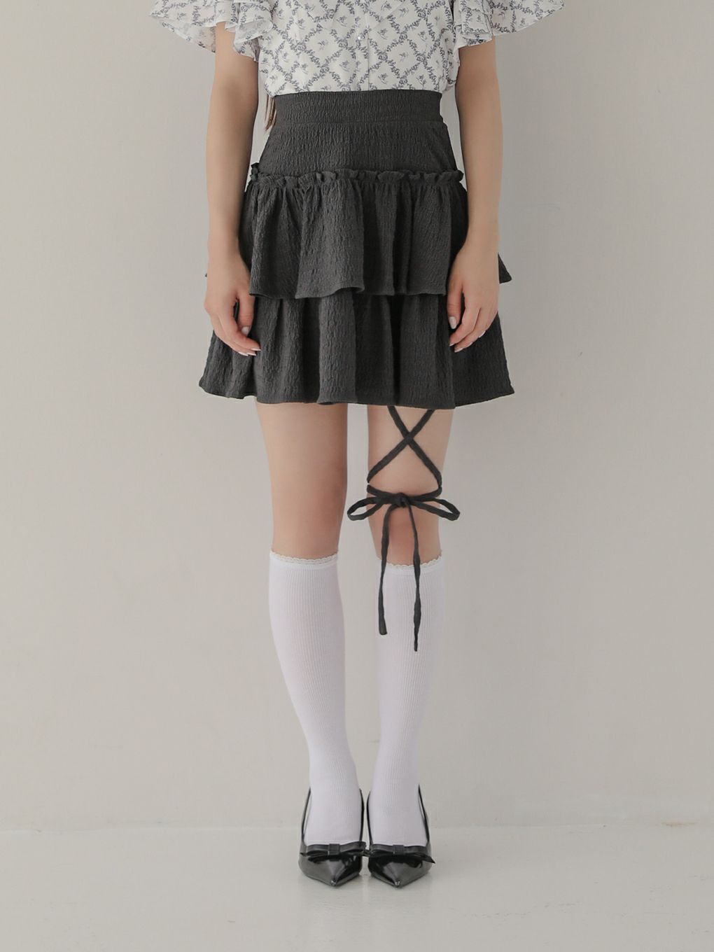 【BUBBLES】エアリーティアードスカパン