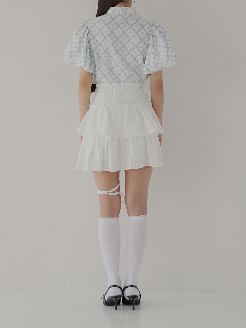 【BUBBLES】エアリーティアードスカパン