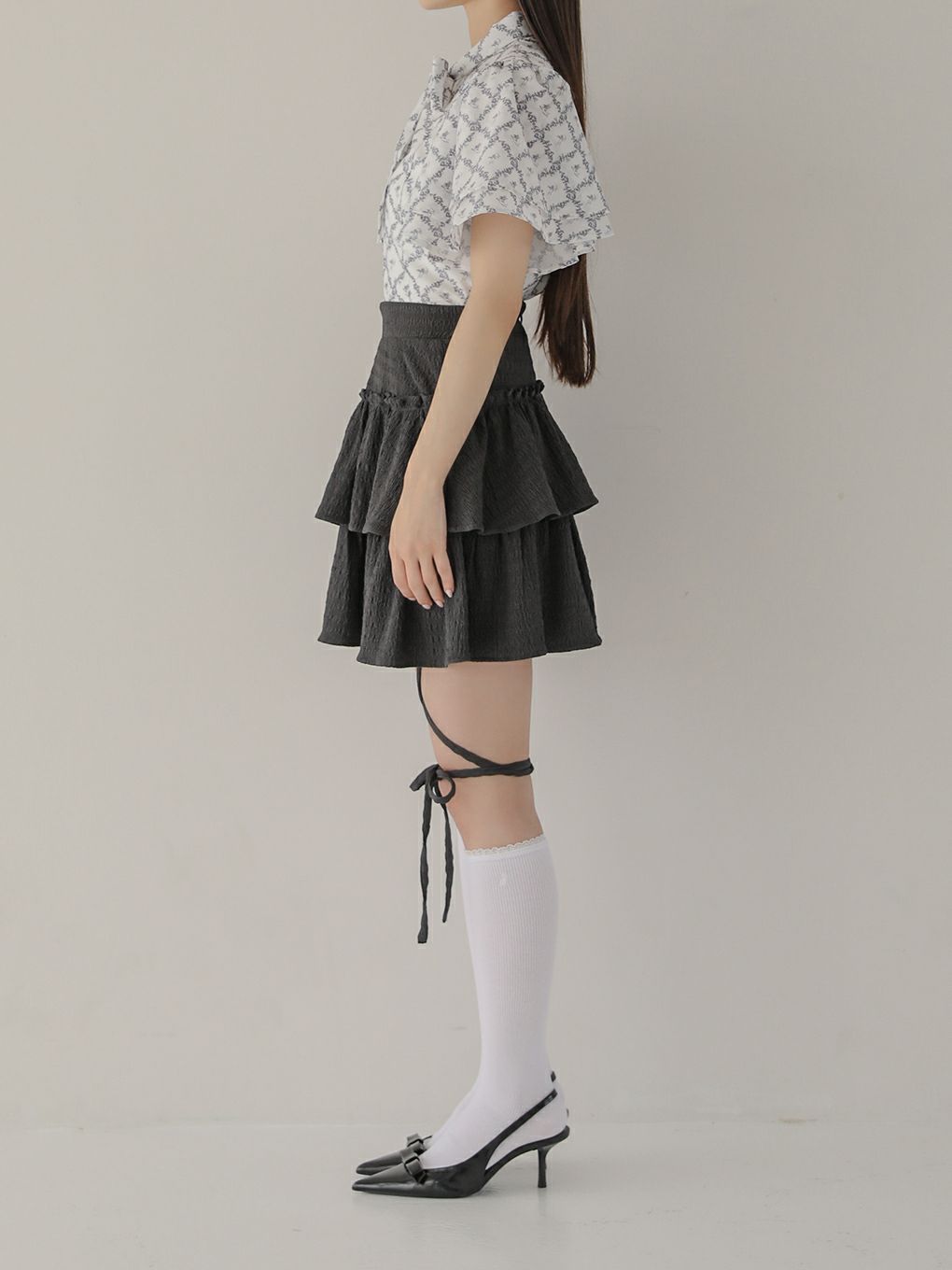 【BUBBLES】エアリーティアードスカパン