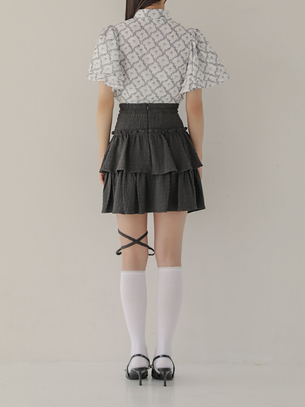 【BUBBLES】エアリーティアードスカパン