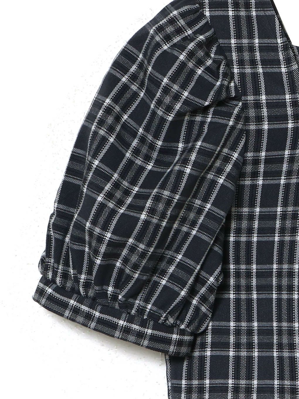 【BUBBLES】スクエアリボンブラウス