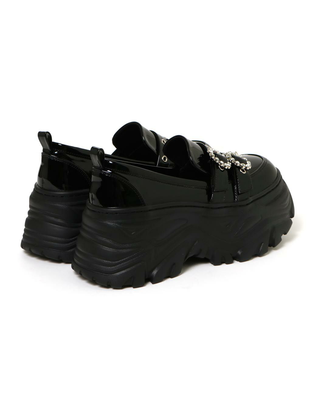 【BUBBLES】ダブルベルトプラットシューズ