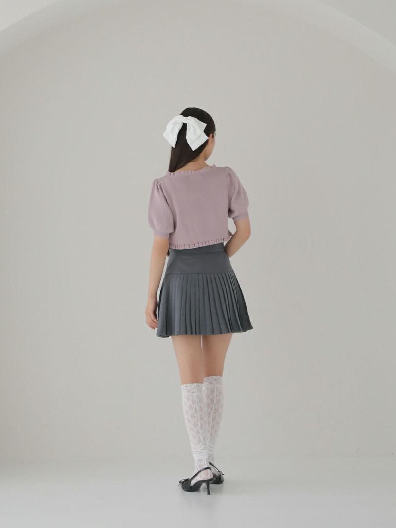 BUBBLES】リボンカーデアンサンブル | sparkling mall online store