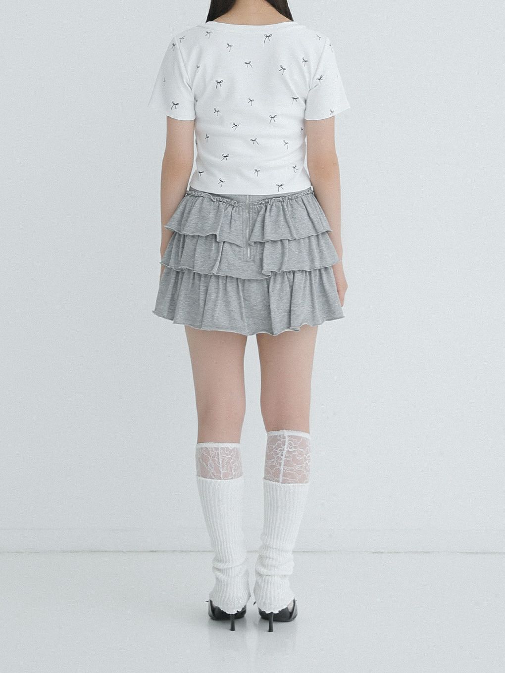 【BUBBLES】リボンパターンミニTEE