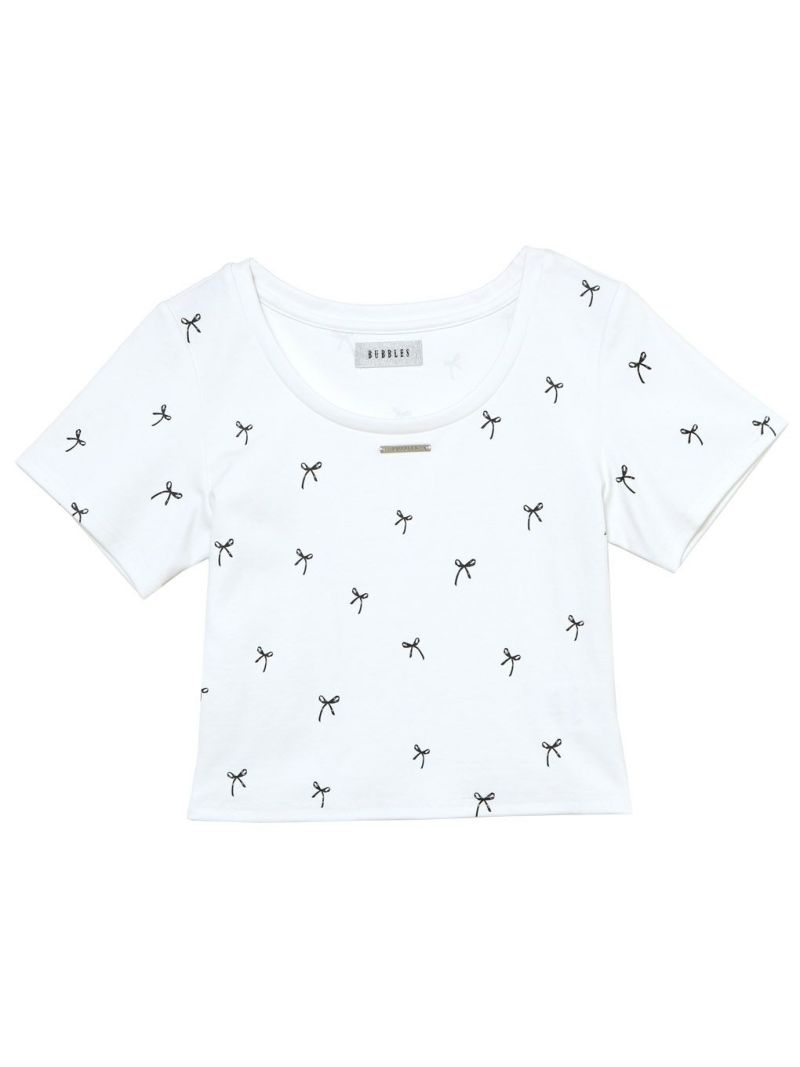 BUBBLES】リボンパターンミニTEE | sparkling mall online store