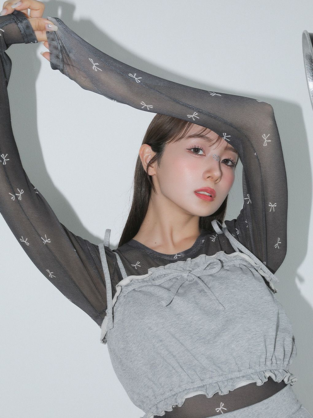 【BUBBLES】ファービスチェリボントップス