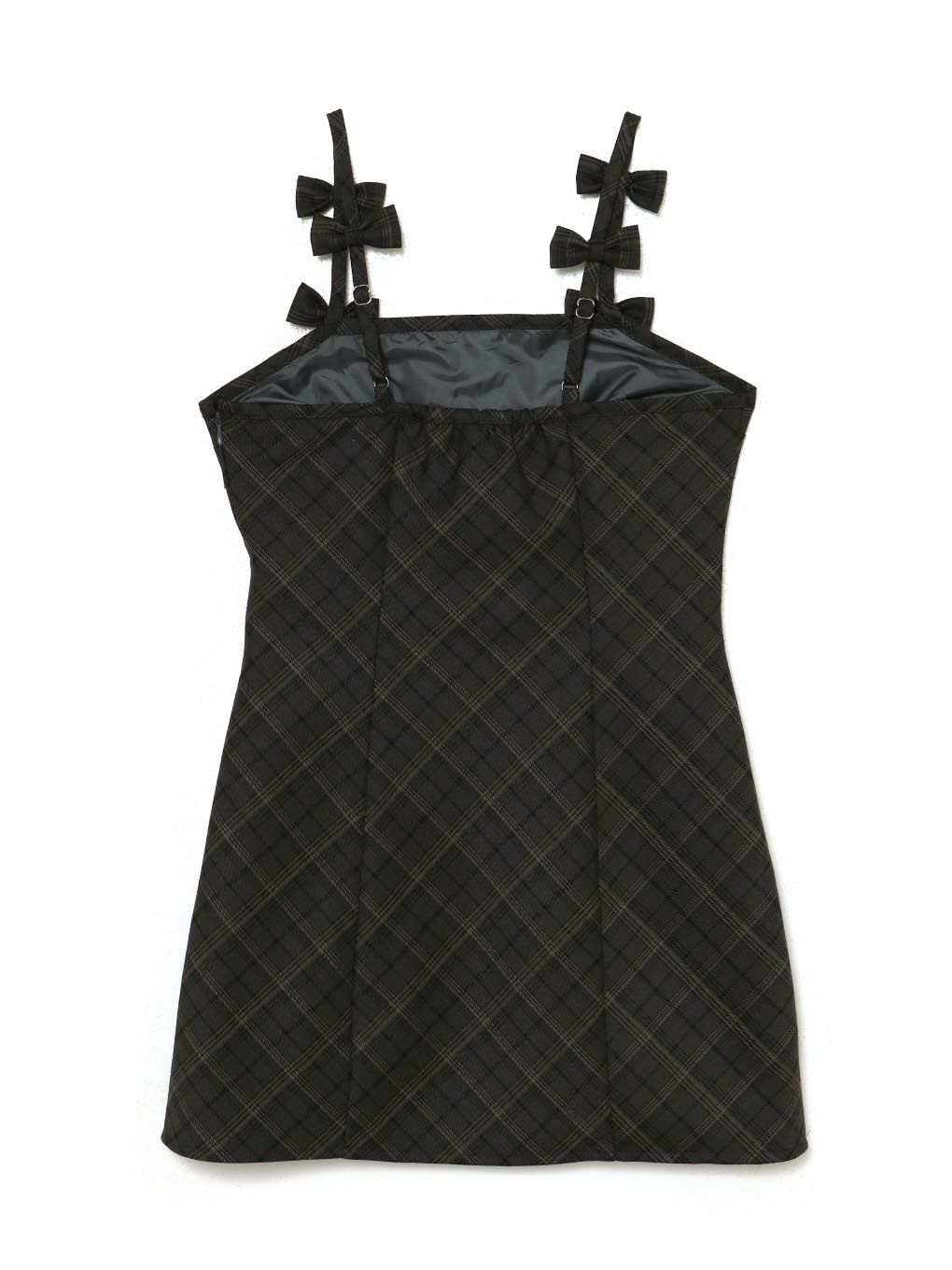 【BUBBLES】リボンショルダーワンピース