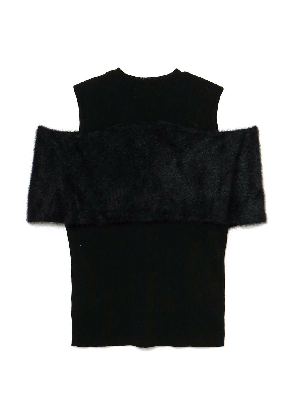 【BUBBLES】ポイントフェザーニットトップス