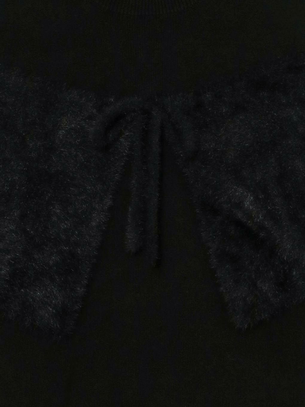 【BUBBLES】ポイントフェザーニットトップス