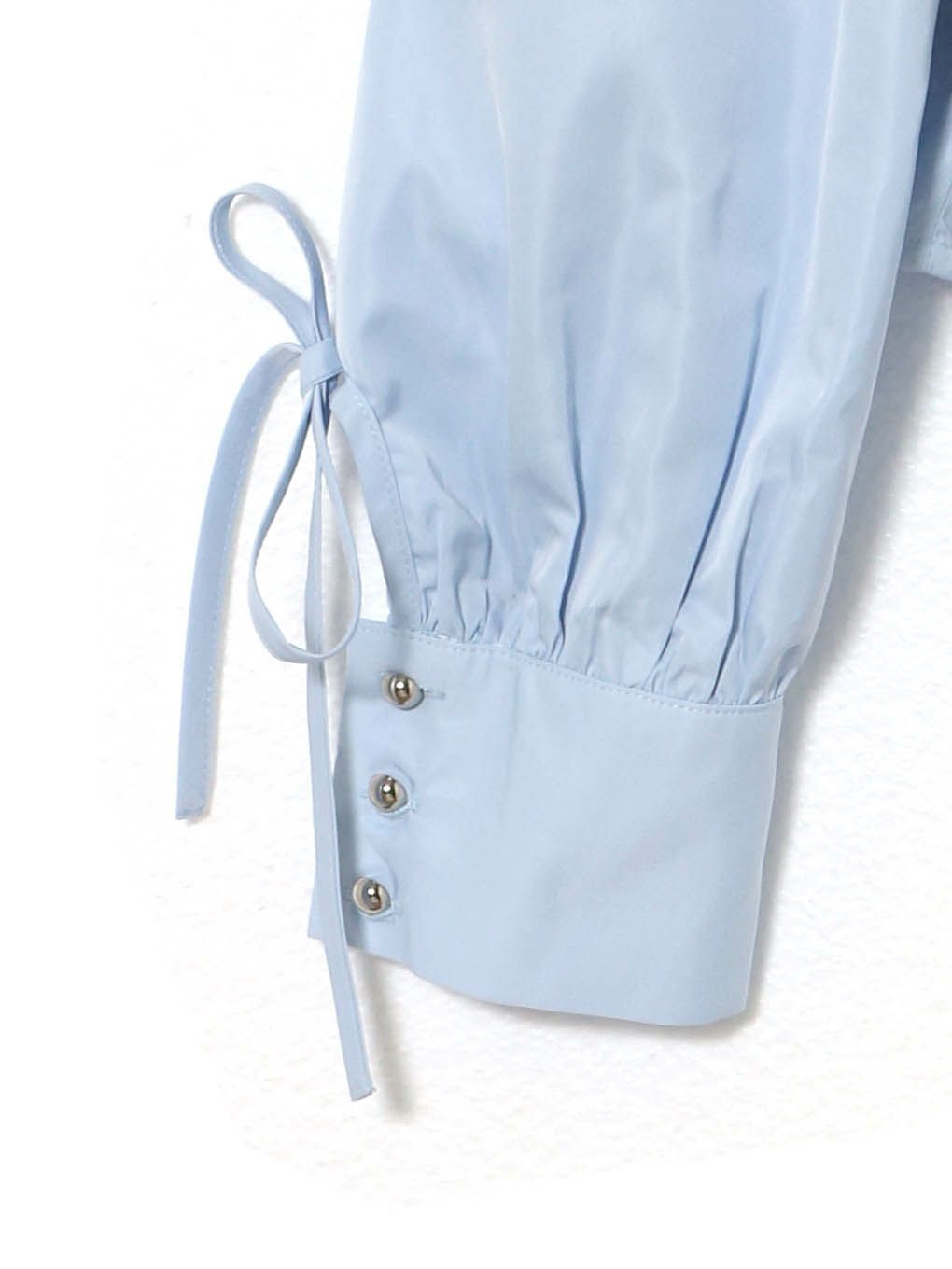 【BUBBLES】ニットベストレイヤードブラウス