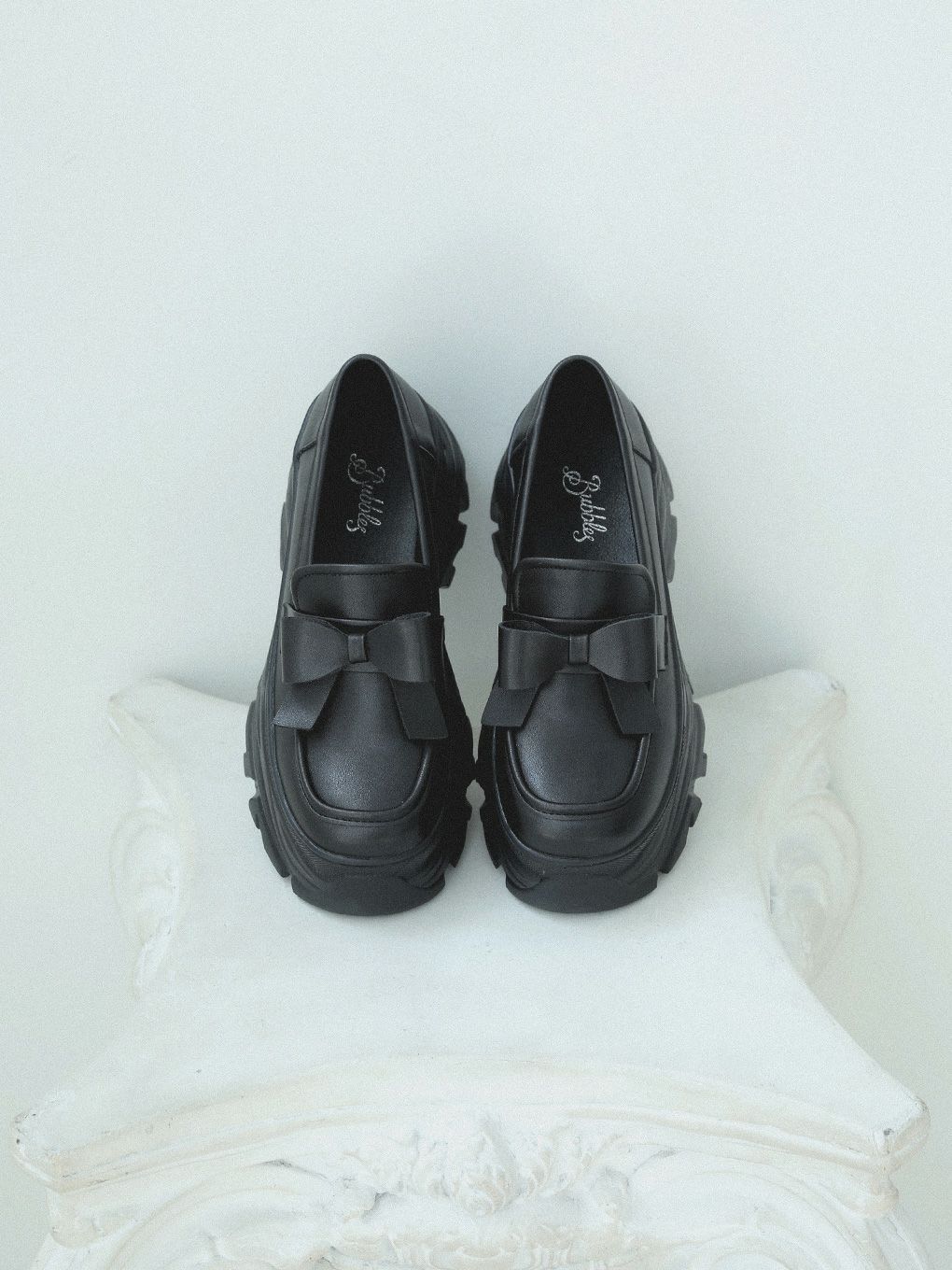 【BUBBLES】リボンローファー