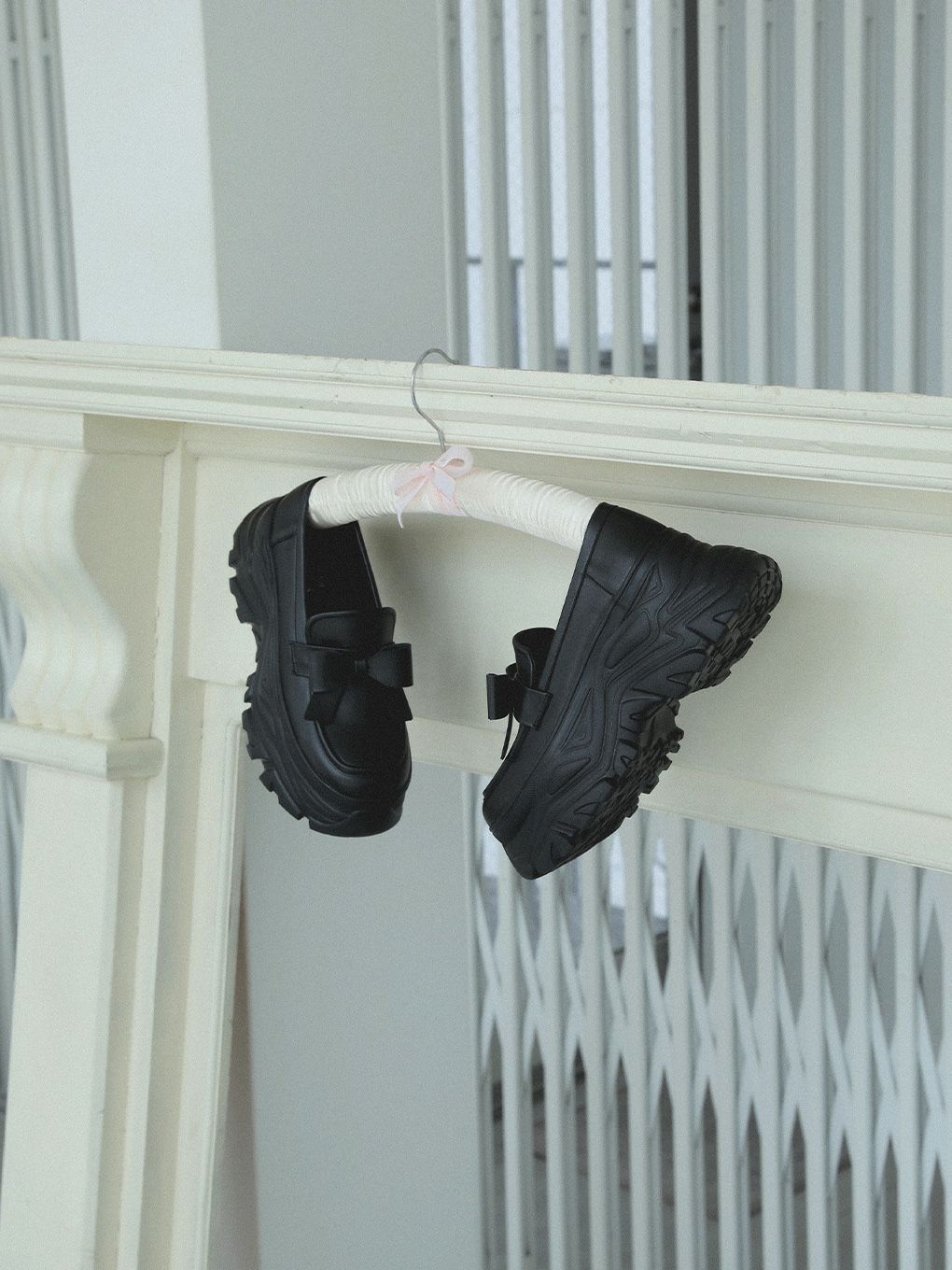 【BUBBLES】リボンローファー