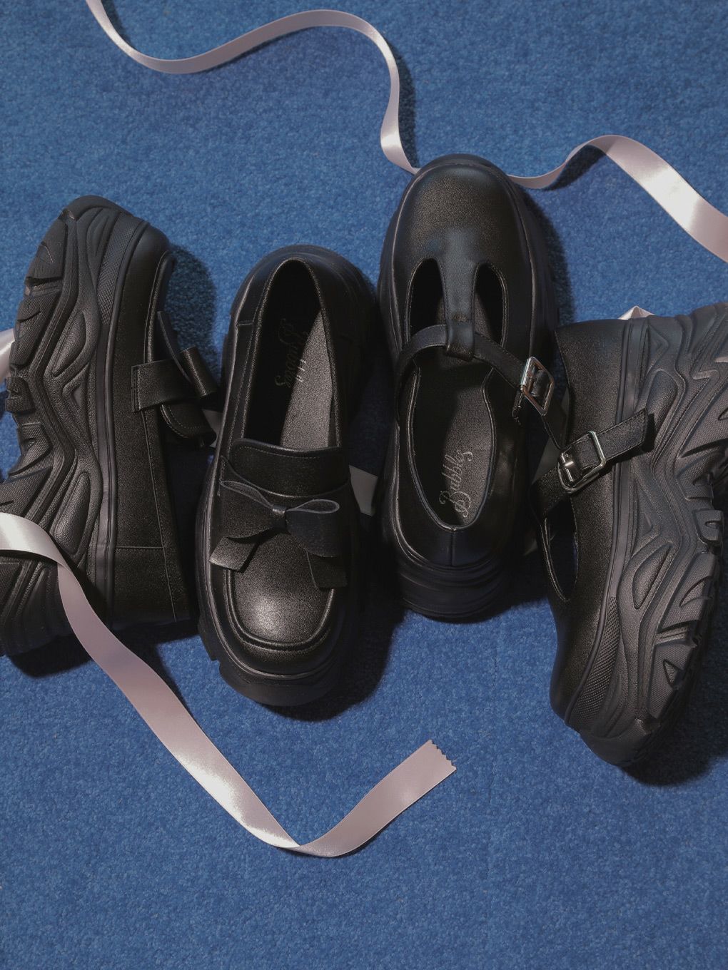 【BUBBLES】メリージェーンシューズ