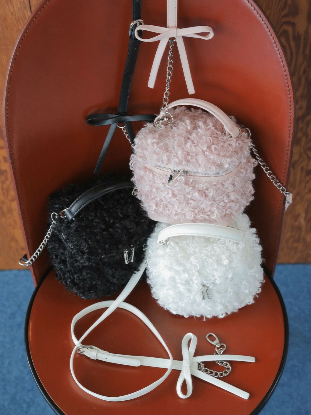 【BUBBLES】プードルバニティバッグ