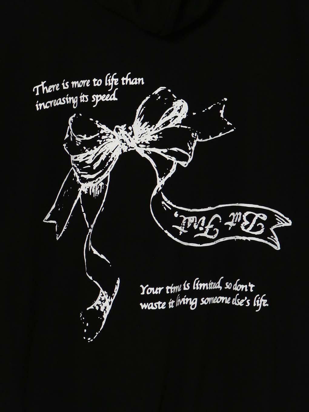 【BUBBLES】リボンプリントパーカーワンピース