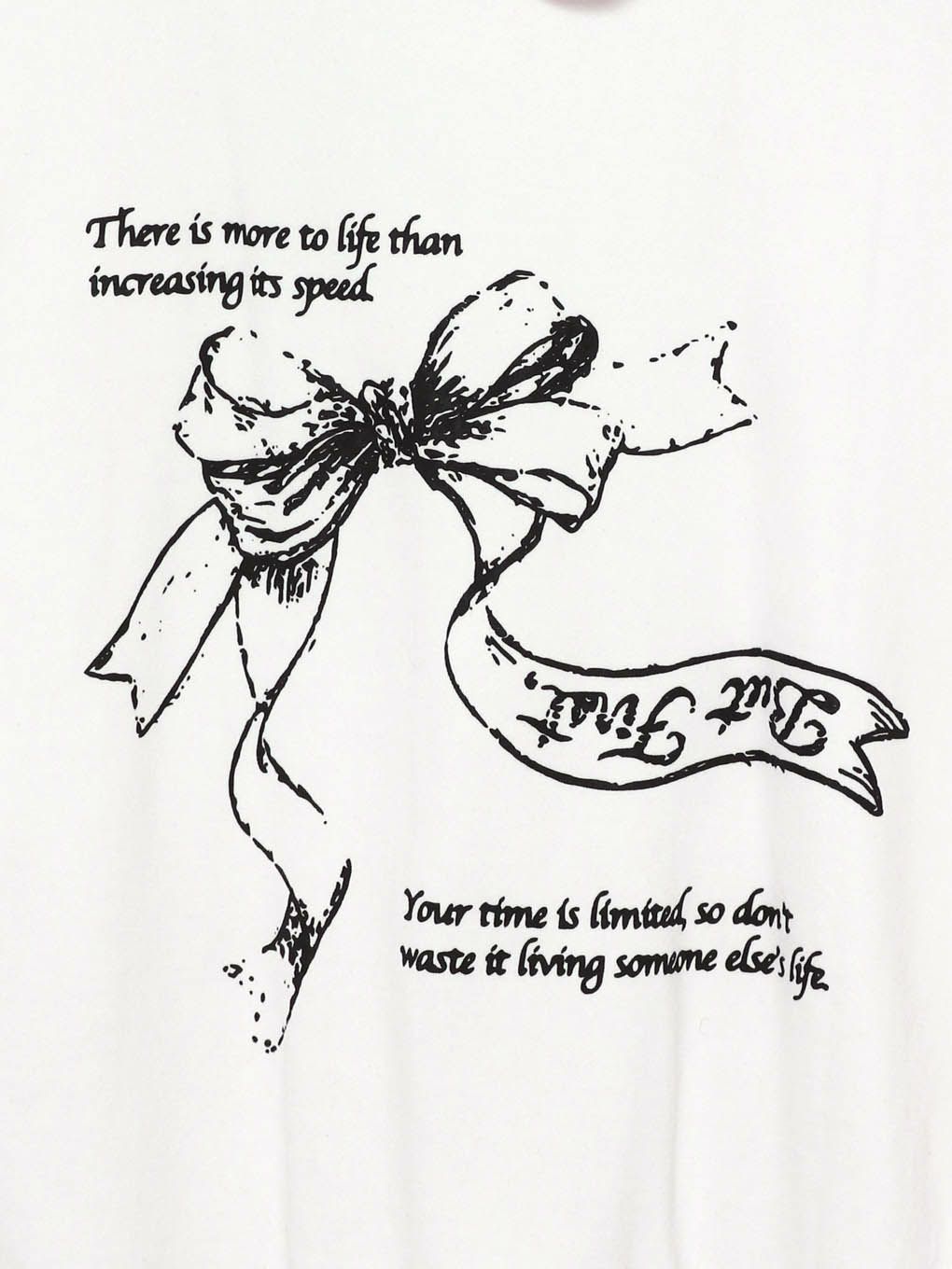 【BUBBLES】リボンプリントパーカーワンピース