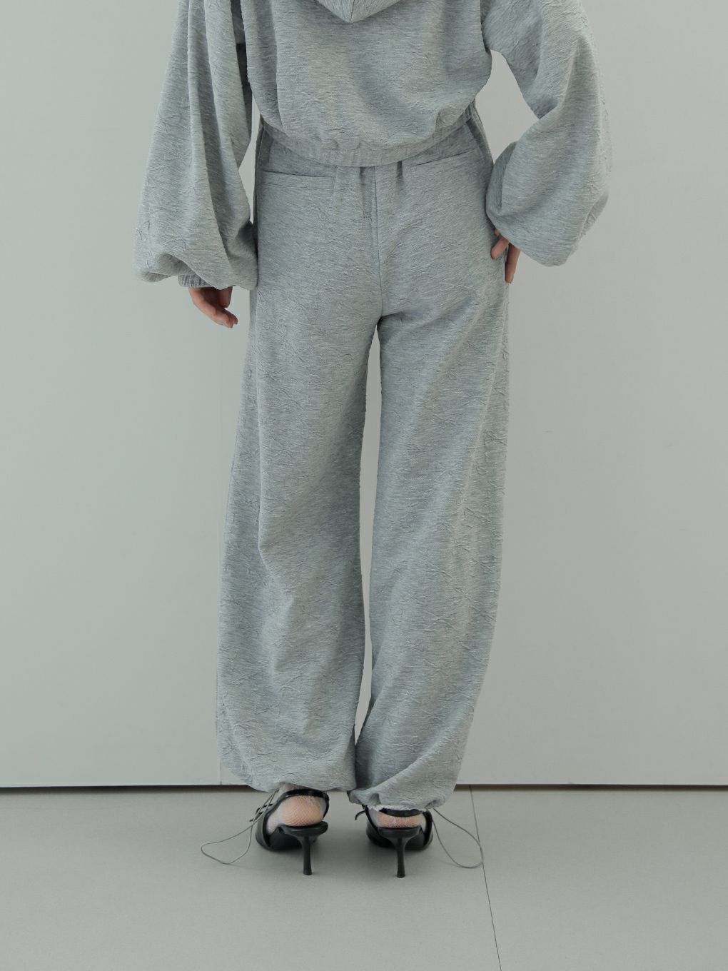 【BUBBLES】リボンルーズパンツ