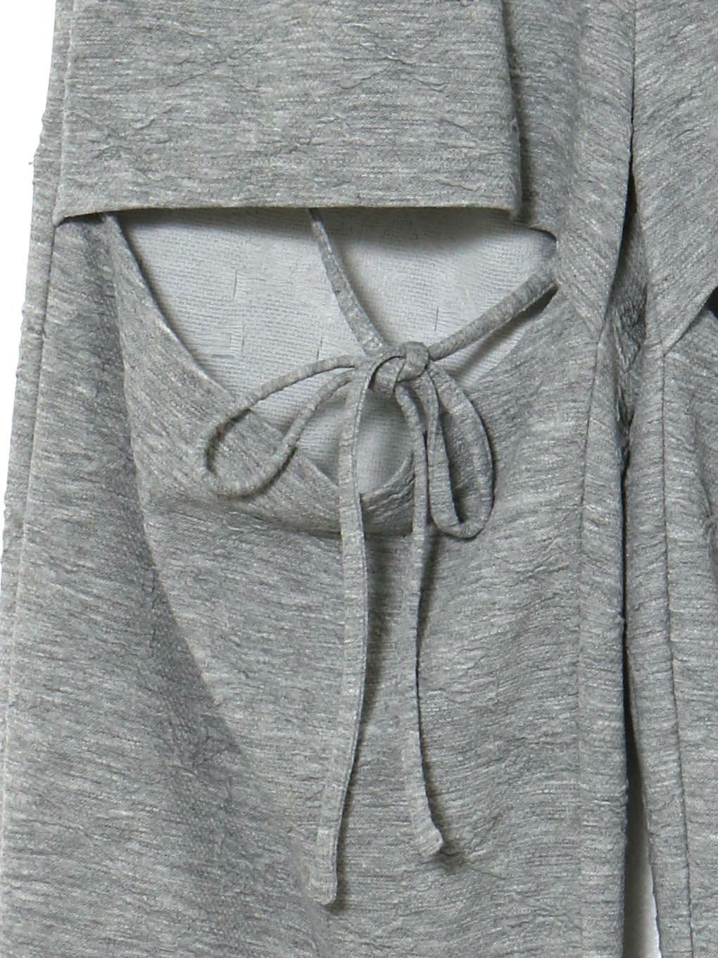 【BUBBLES】リボンルーズパンツ