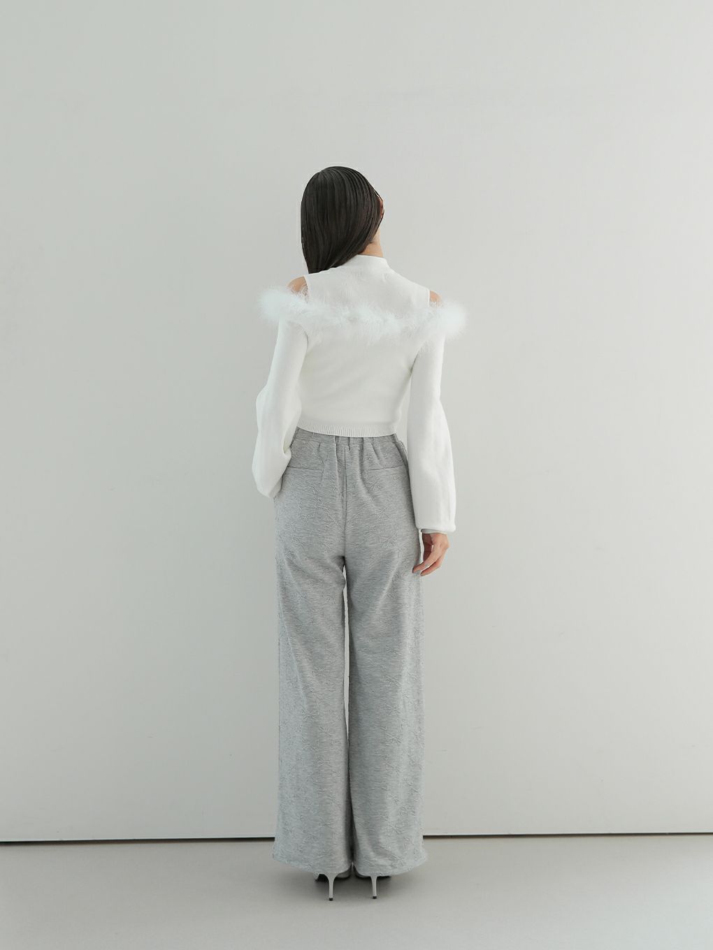 【BUBBLES】オフショルニットアンサンブル