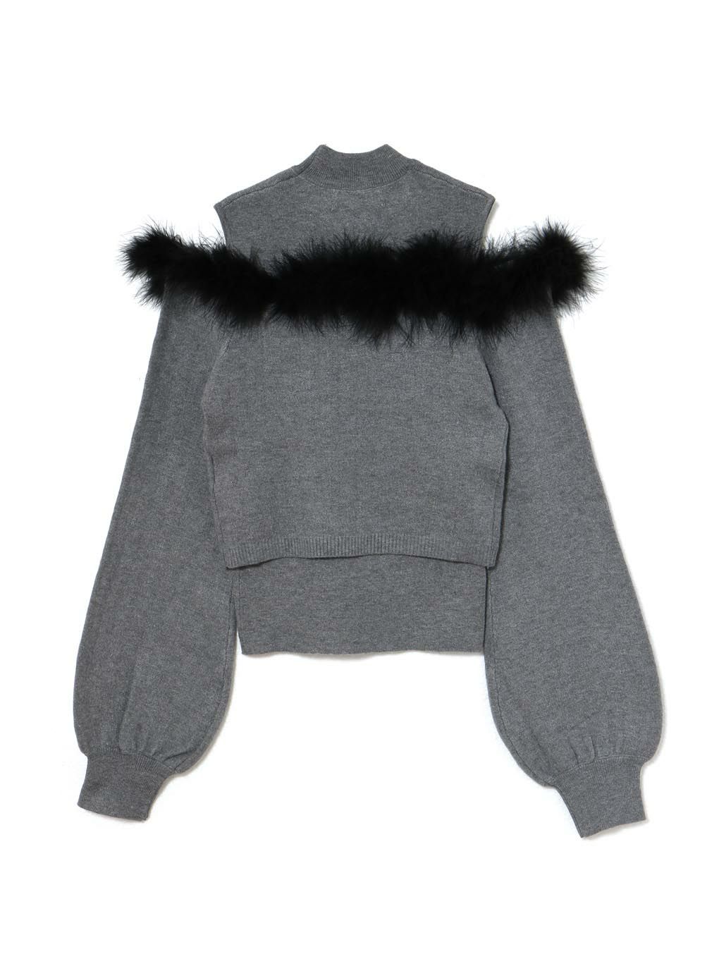 【BUBBLES】オフショルニットアンサンブル