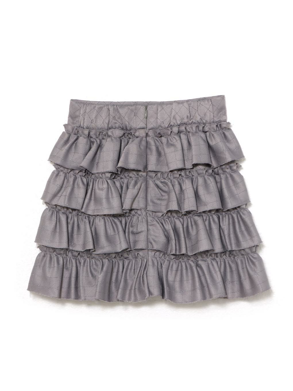 【BUBBLES】ジャガードフリルスカパン