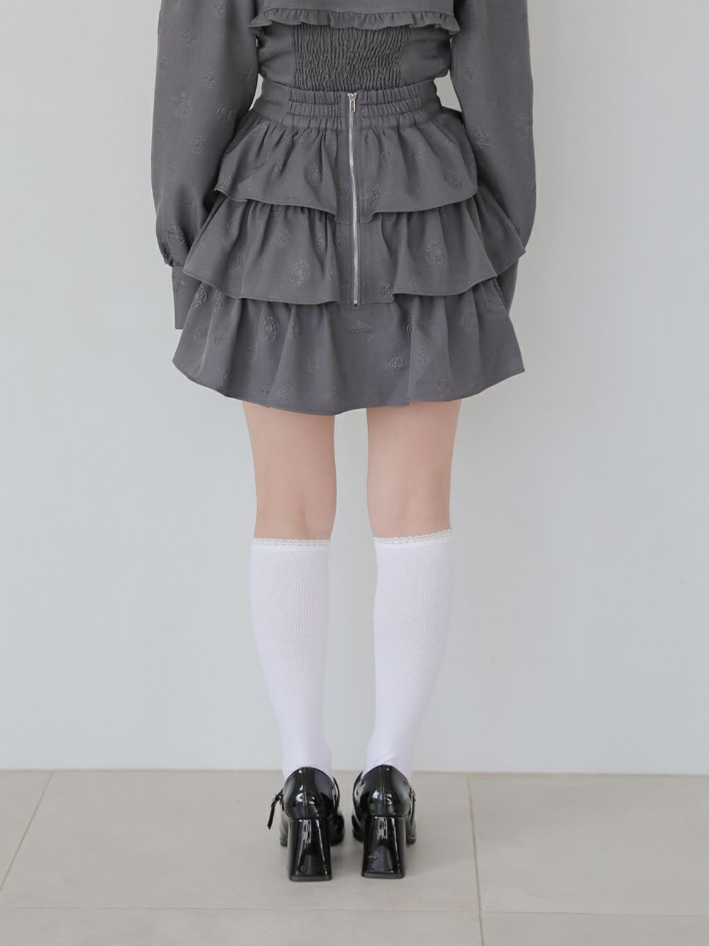 【BUBBLES】ローズティアードスカパン