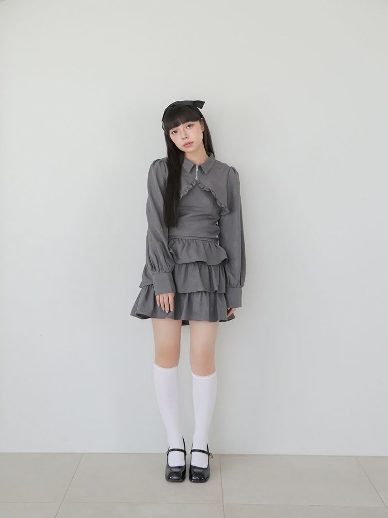 新品BUBBLES プリーツティアードスカパン BUBBLES】レースティアードスカパン | sparkling mall online store