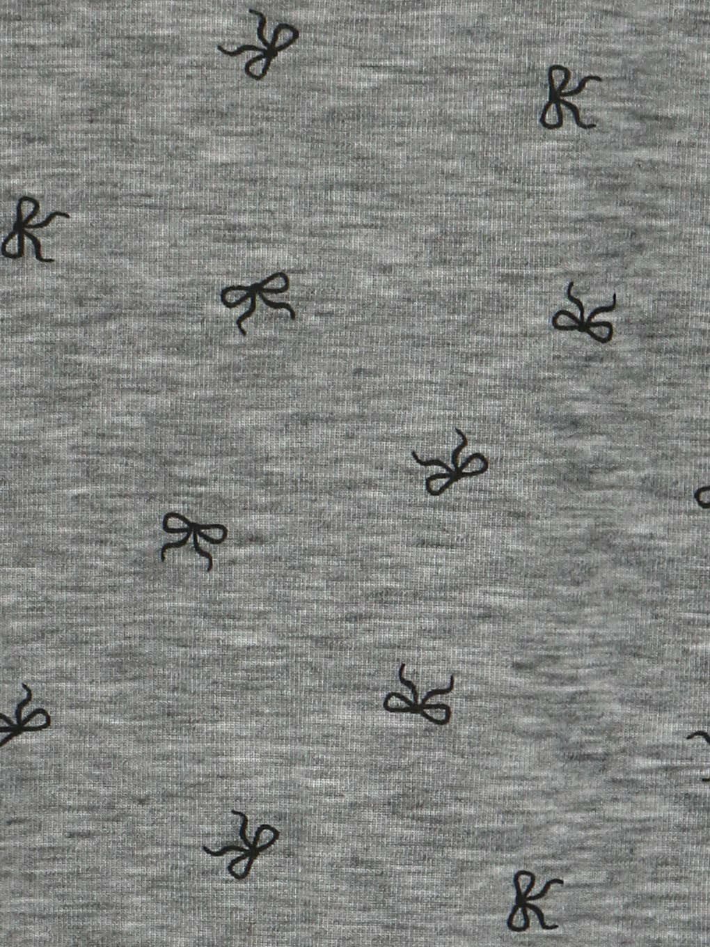 【BUBBLES】ファーカフスリボンロンTEE