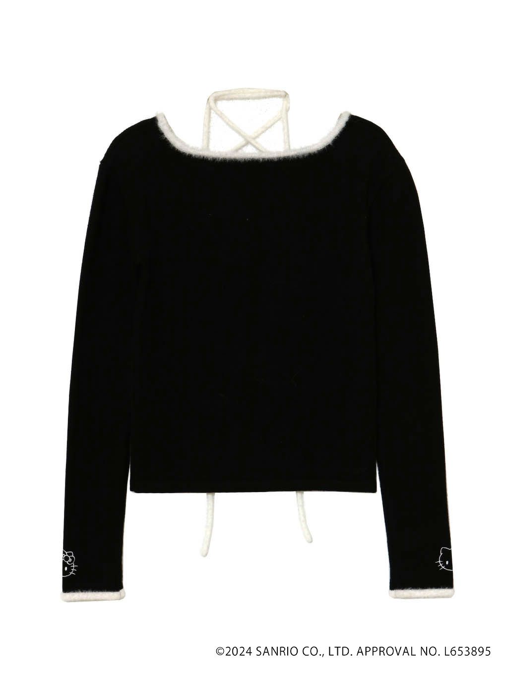 【HELLO KITTYコラボ】シャギーニット