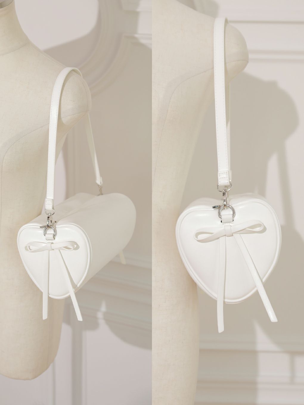 【BUBBLES】ハートボストンバッグ