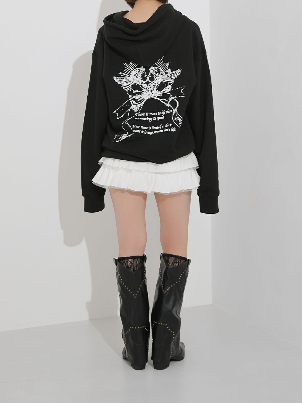 【BUBBLES】リボンエンジェルパーカー