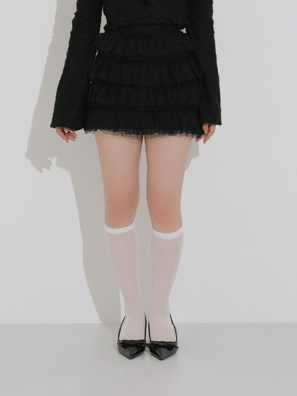 【BUBBLES】レースティアードスカパン