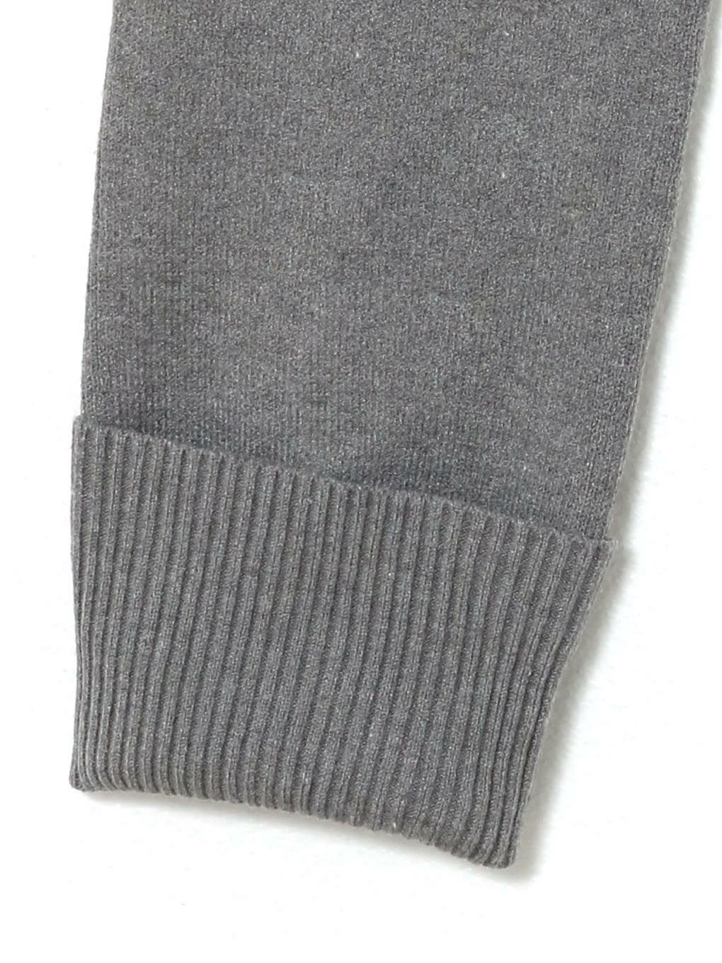 【BUBBLES】ハートジャガードニットトップス