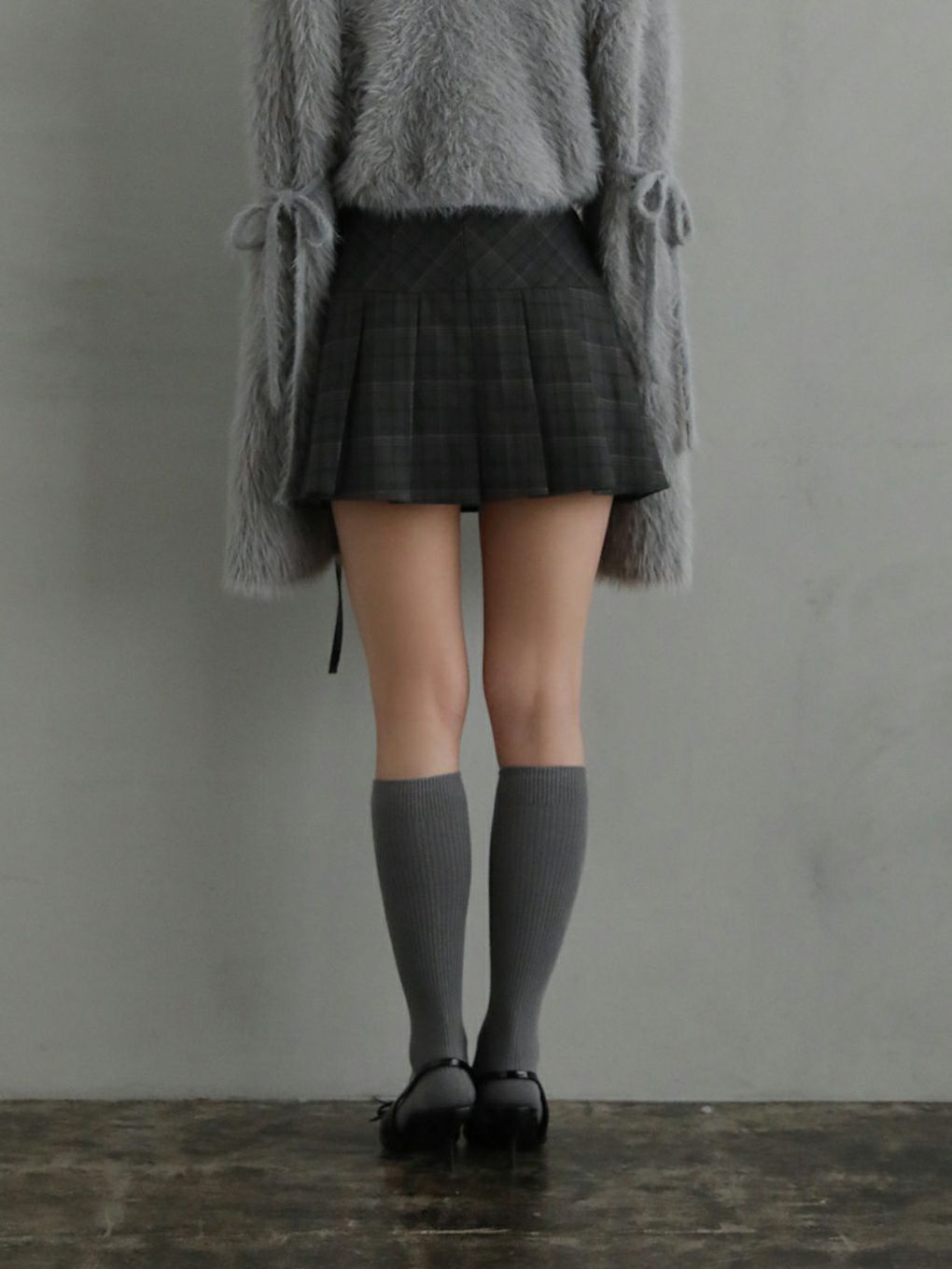 【BUBBLES】ハーフプリーツスカパン