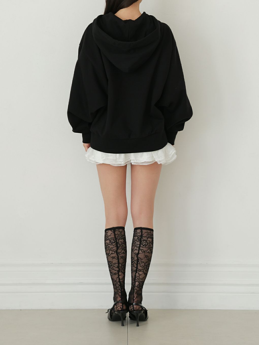 【BUBBLES】リボンフーディートップス