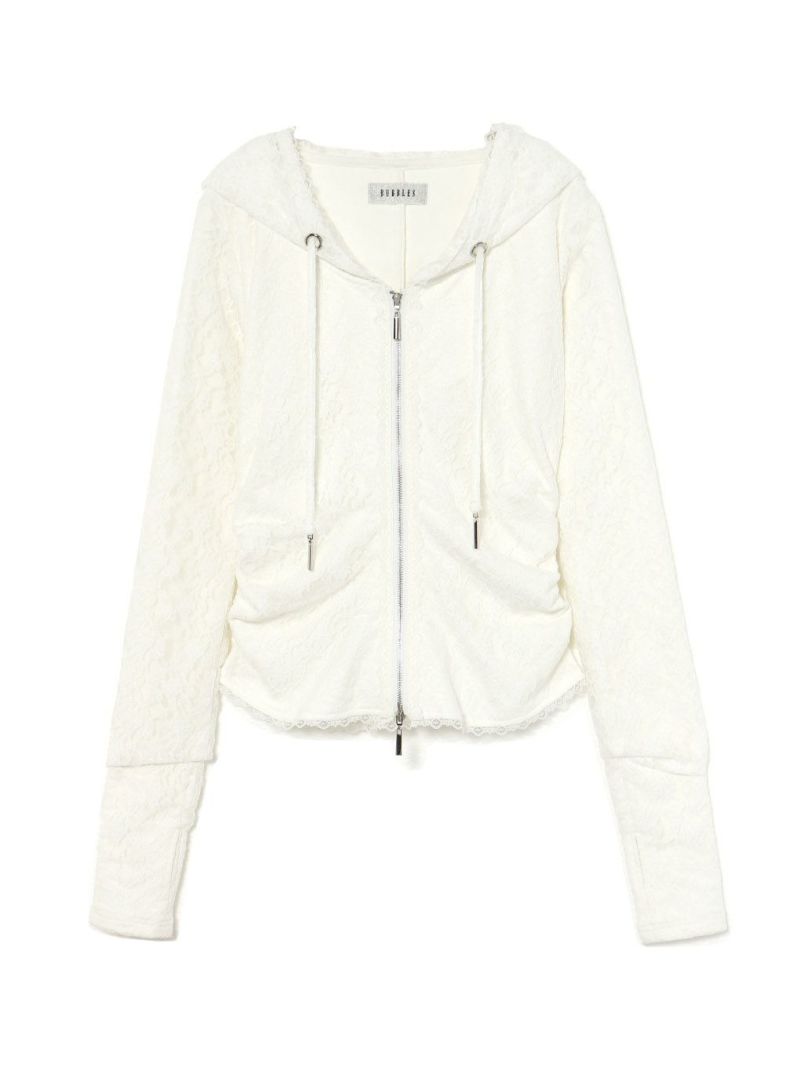 BUBBLES】レースフーディートップス | sparkling mall online store