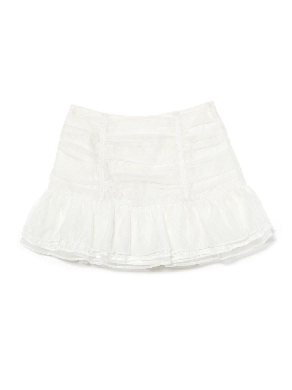 【BUBBLES】ギャザーレーススカパン