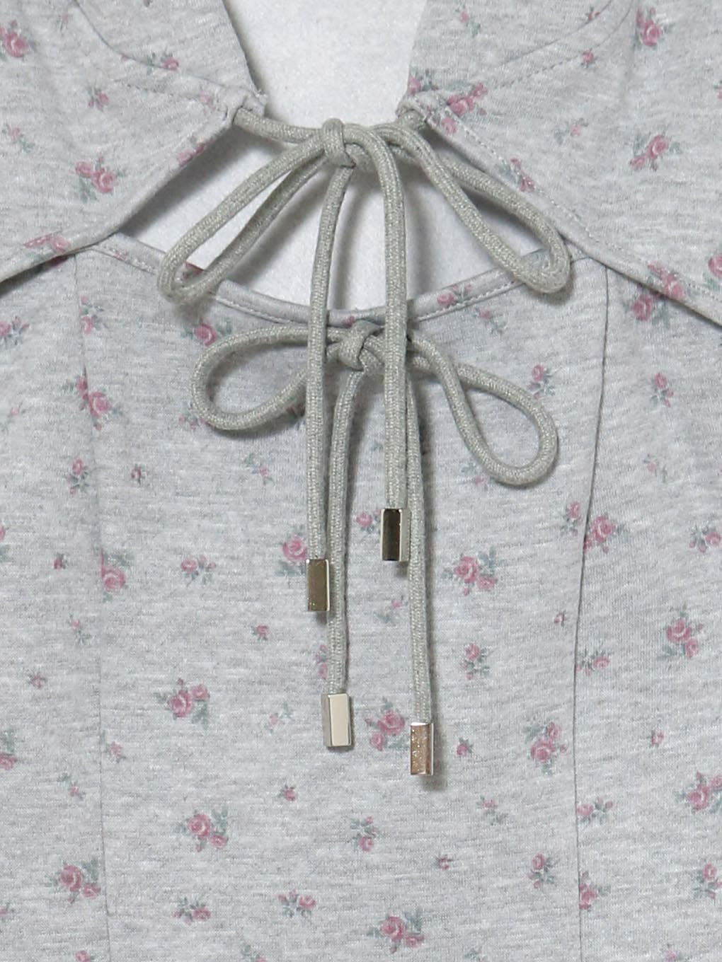 【BUBBLES】オープンネックスウェットトップス