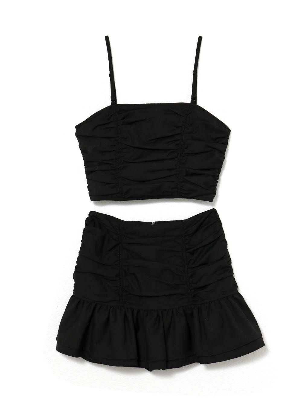 【BUBBLES】チャームギャザーセットアップ