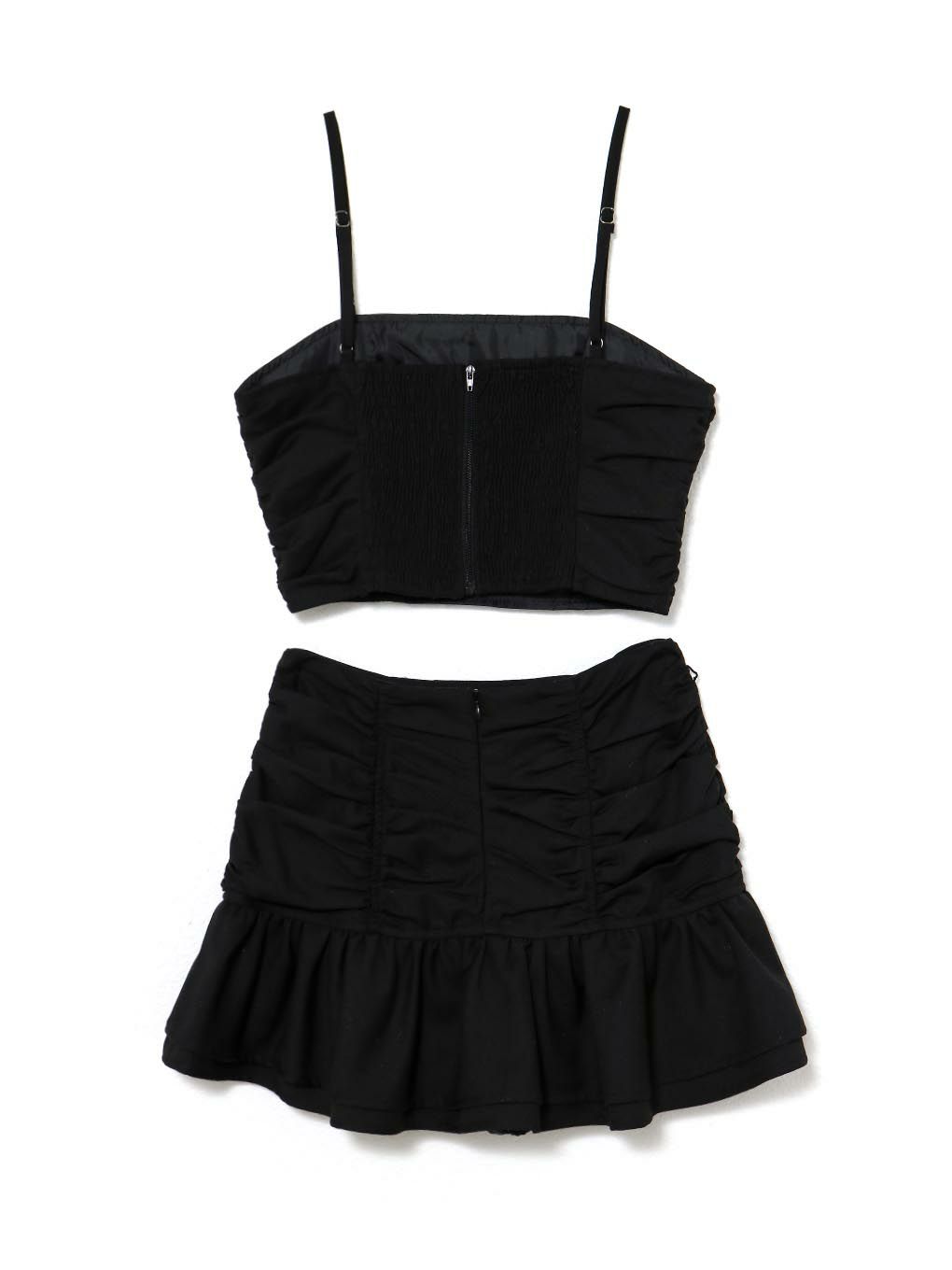 【BUBBLES】チャームギャザーセットアップ