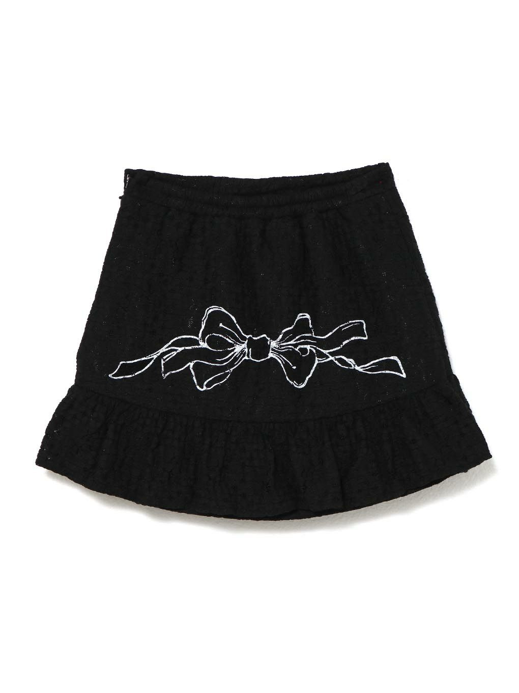 【BUBBLES】プリントレーススカパン