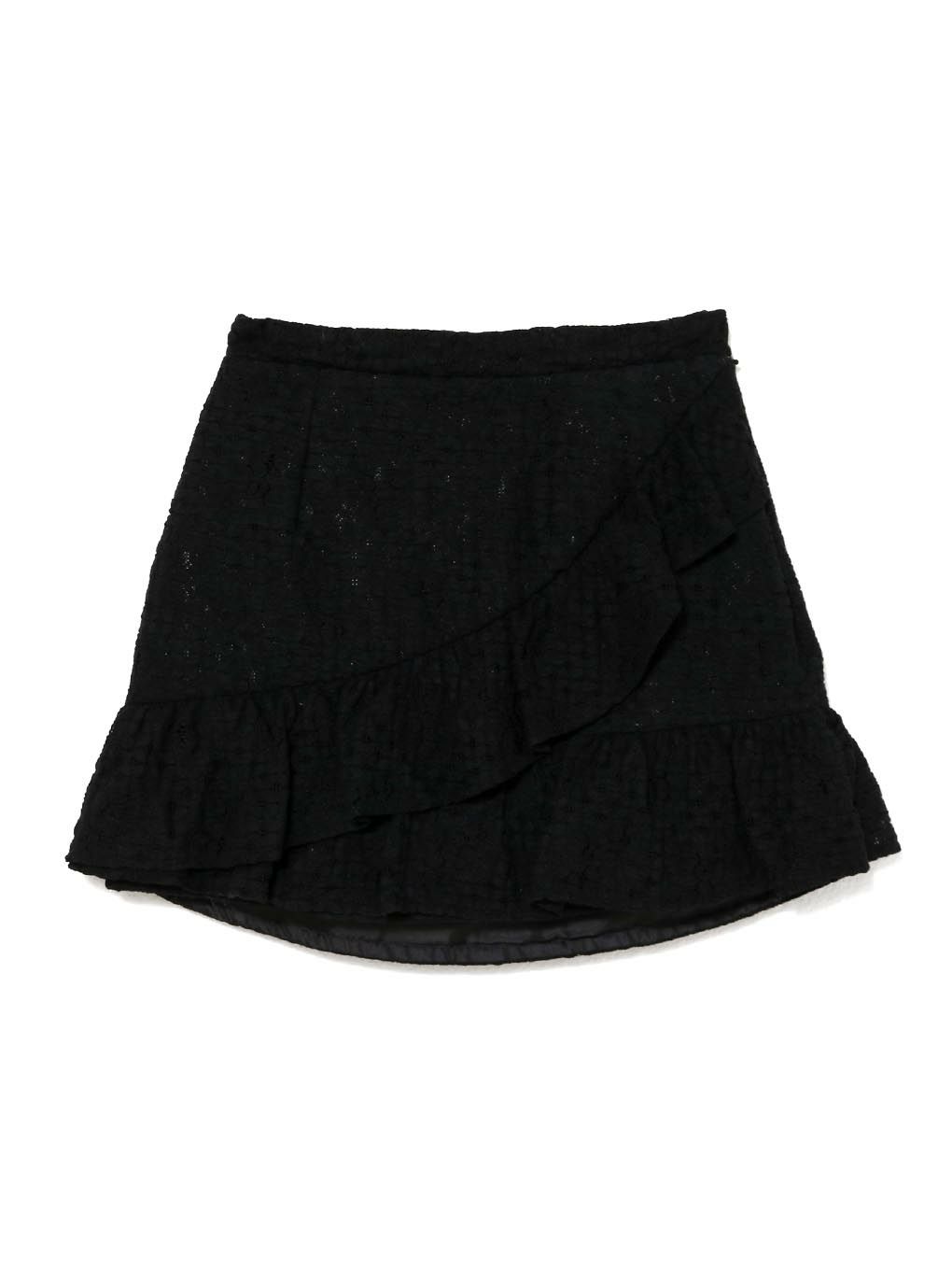 【BUBBLES】プリントレーススカパン