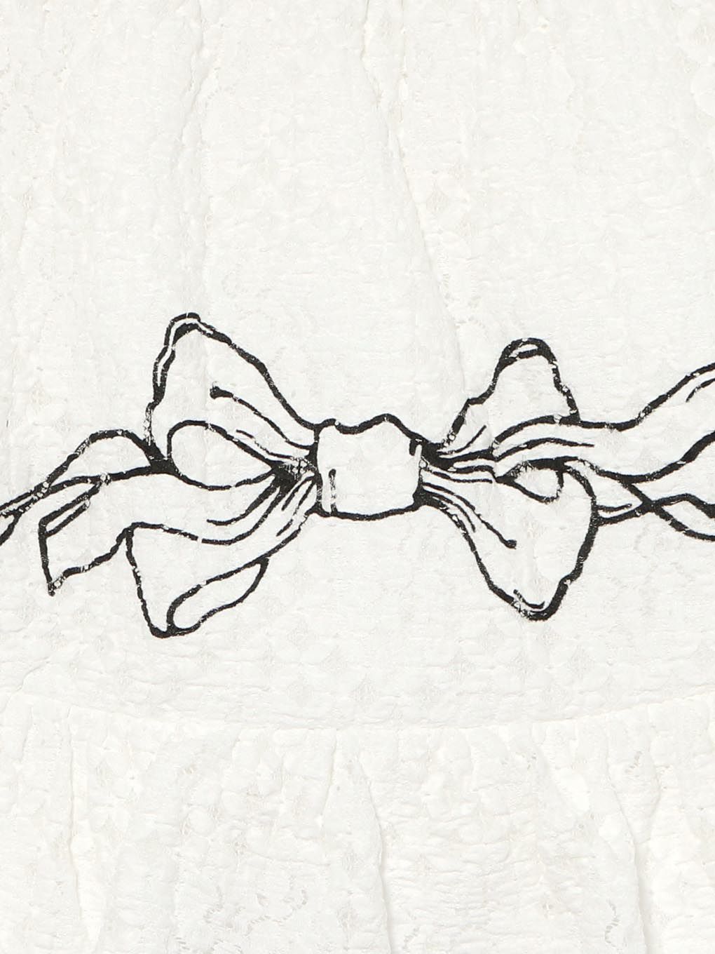 【BUBBLES】プリントレーススカパン