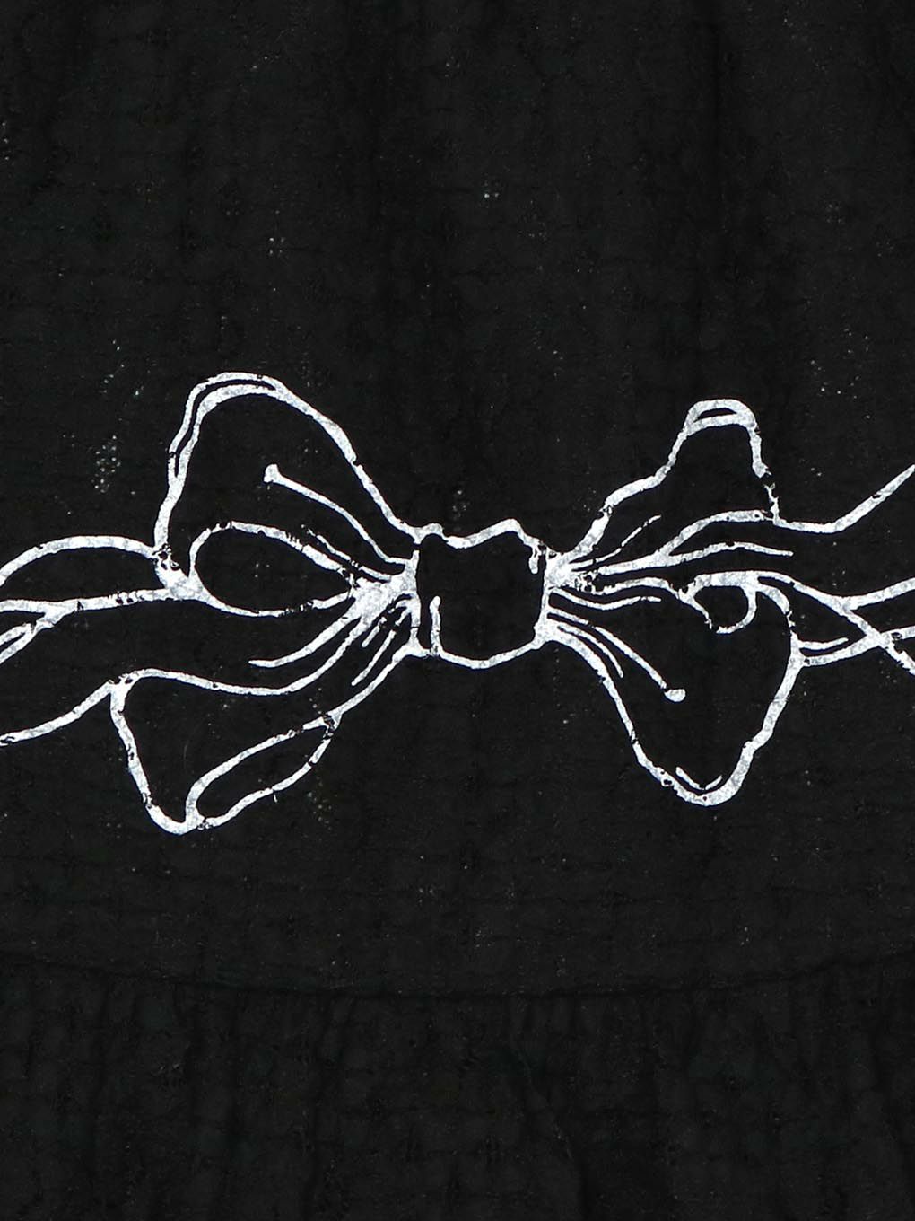 【BUBBLES】プリントレーススカパン