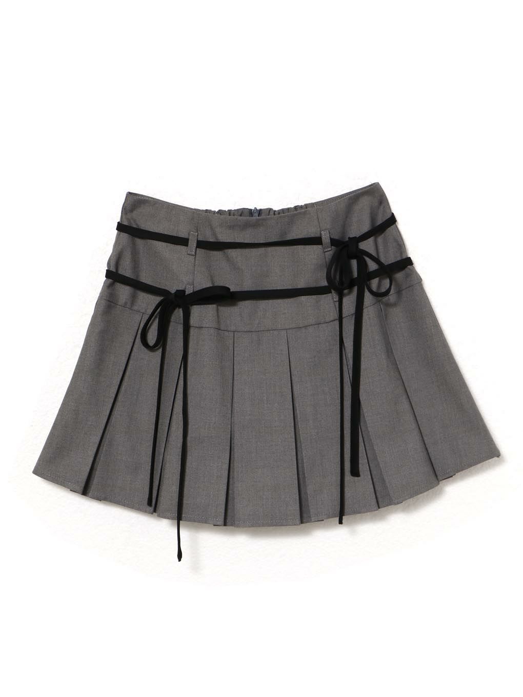 【BUBBLES】ダブルリボンプリーツスカパン