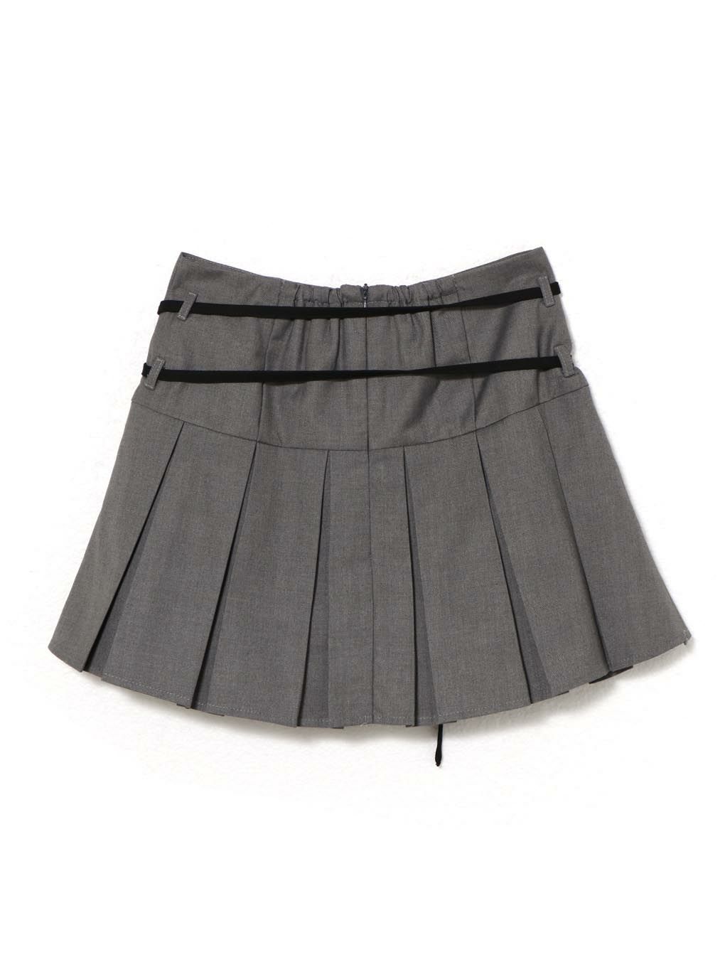 【BUBBLES】ダブルリボンプリーツスカパン