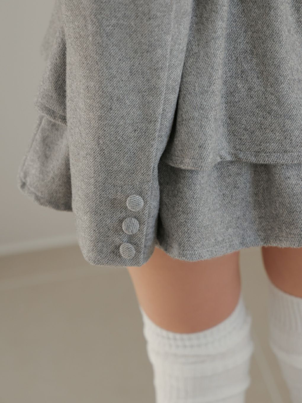 【BUBBLES】ジャケットペプラムセットアップ